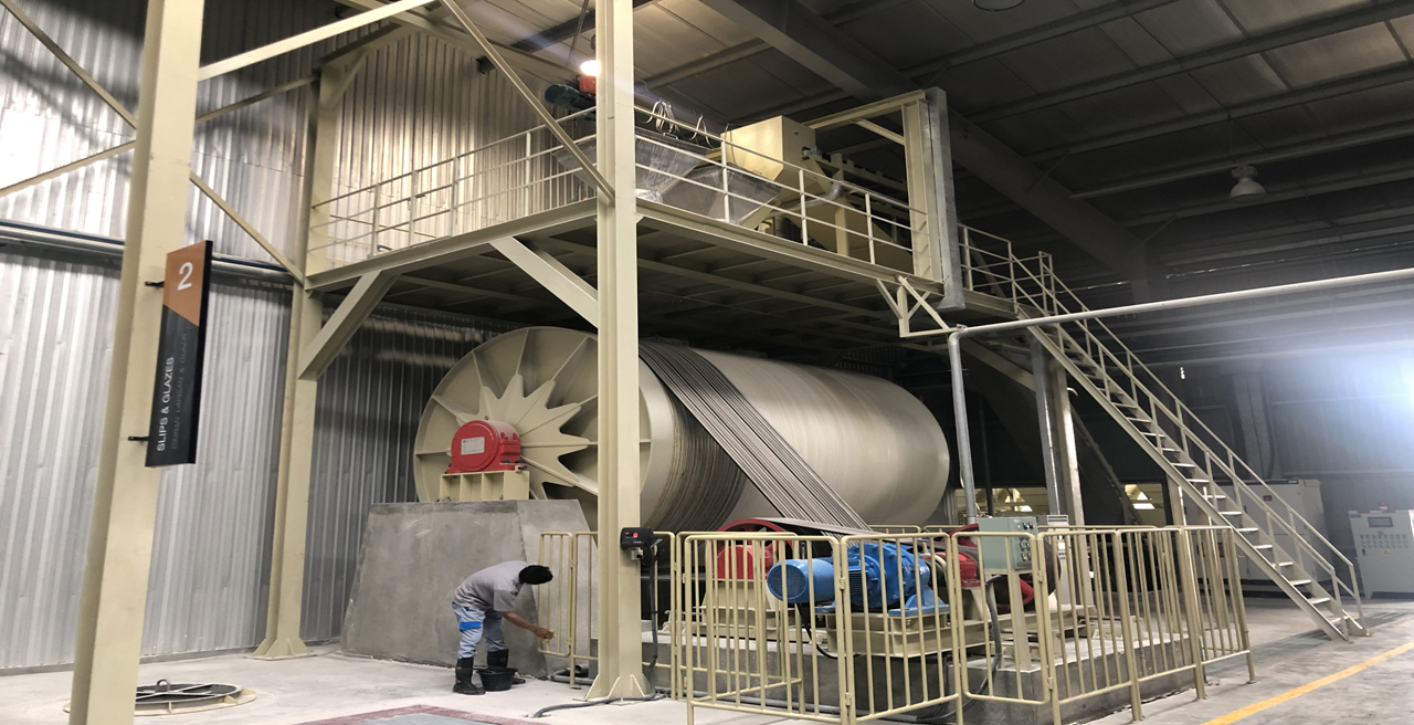 What is the ball mill used for?