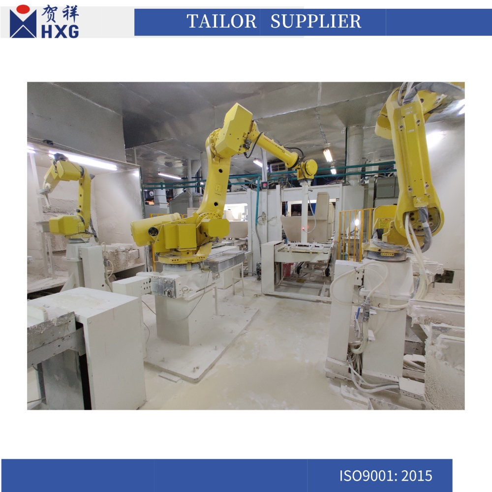 Robot Glazing Machine Installation